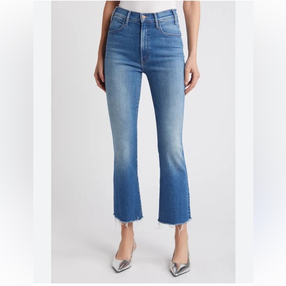 MOTHER Denim - MOTHER THE HUSTLER ANKLE FRAY JEANS MEET CUTE SIZE 31